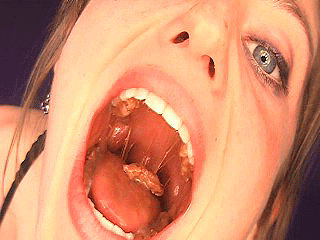 best of Swallow gummy open mouth