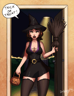 Sucked sexy witch halloween