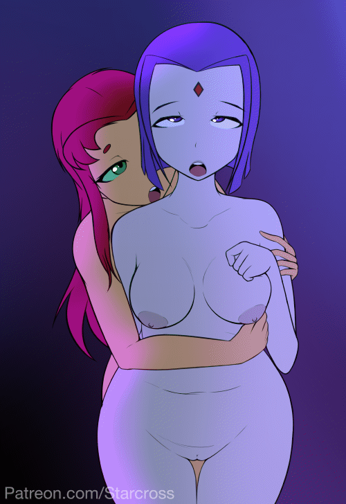 Bitsy reccomend naked pics of raven and starfire