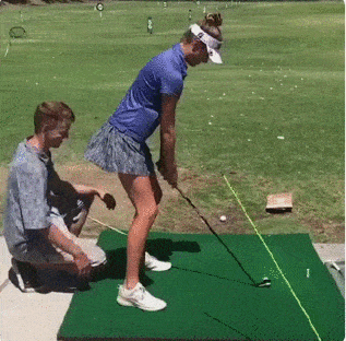 Austin reccomend golf girl flashes