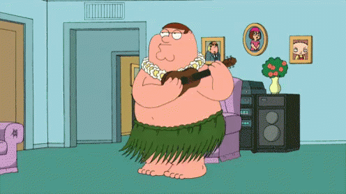 Peter griffin dance white