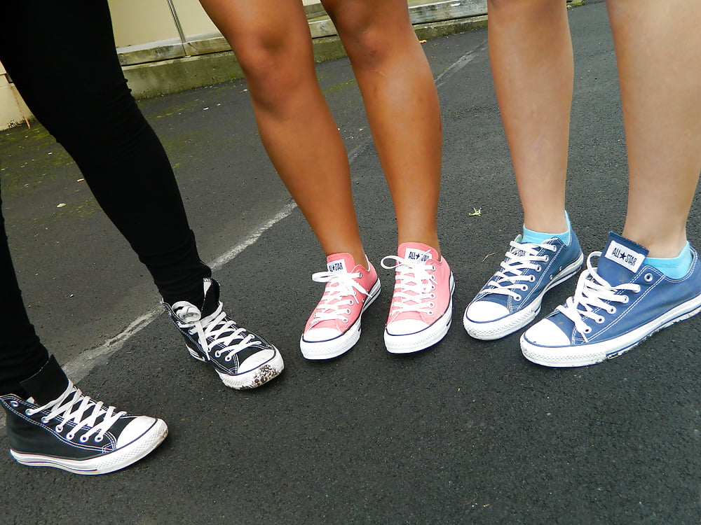 best of Converse white shoes sister