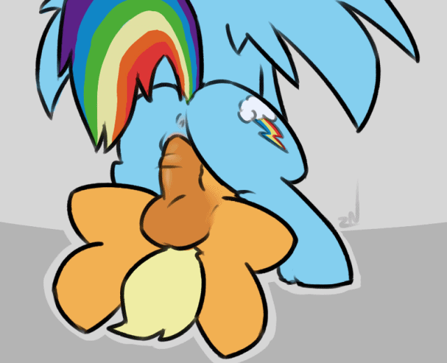 Yardwork reccomend fluttershy rainbow dash futa animation