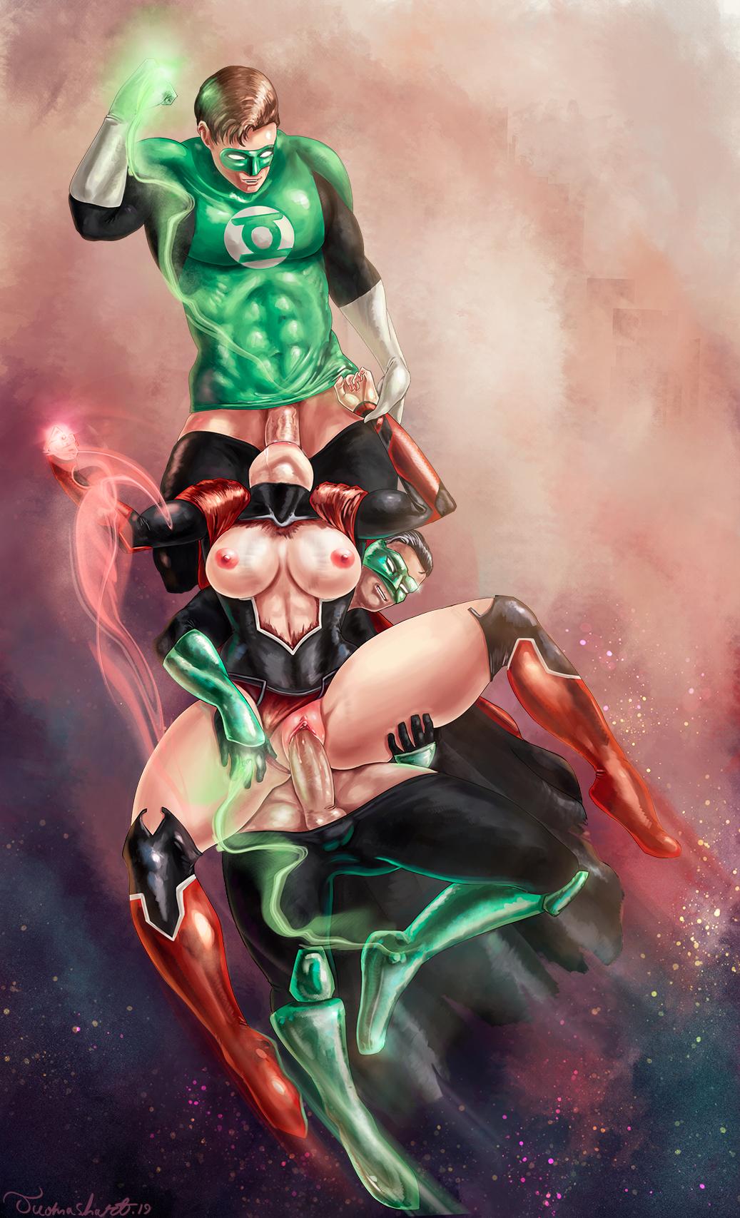 Earthshine reccomend power girl green lantern take