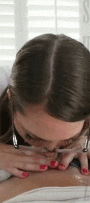 best of Glasses blowjobs pigtails