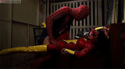 Superwoman reccomend spiderman gangbang with black nerdy