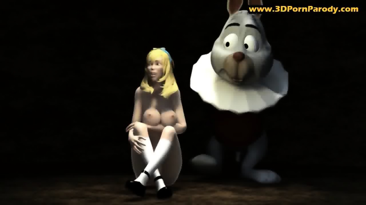 Alice gets fucked down rabbit
