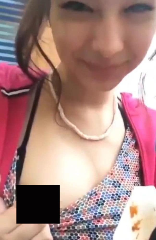 best of Slip delivery show boob eagle