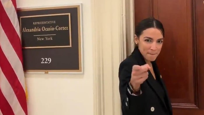 Alexandria ocasio cortez does whats