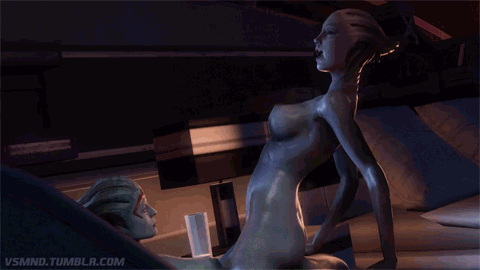 Mass effect liara titty fucked while