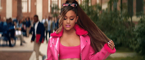 Golden G. reccomend ariana grande with tempting music song pics