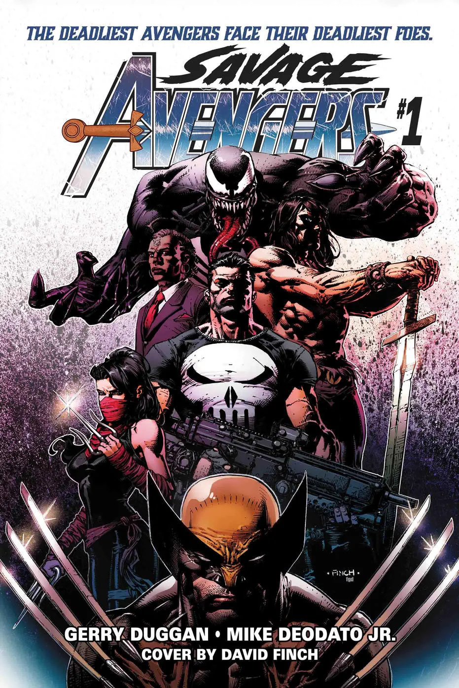 Vicious comics presents avengers deleted