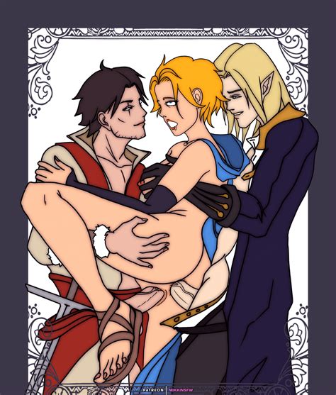 best of Threesome scene sex alucard castlevania