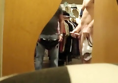 Caught changing room jacking
