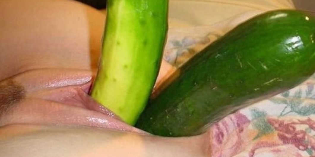 Large cucumber fills holes makes