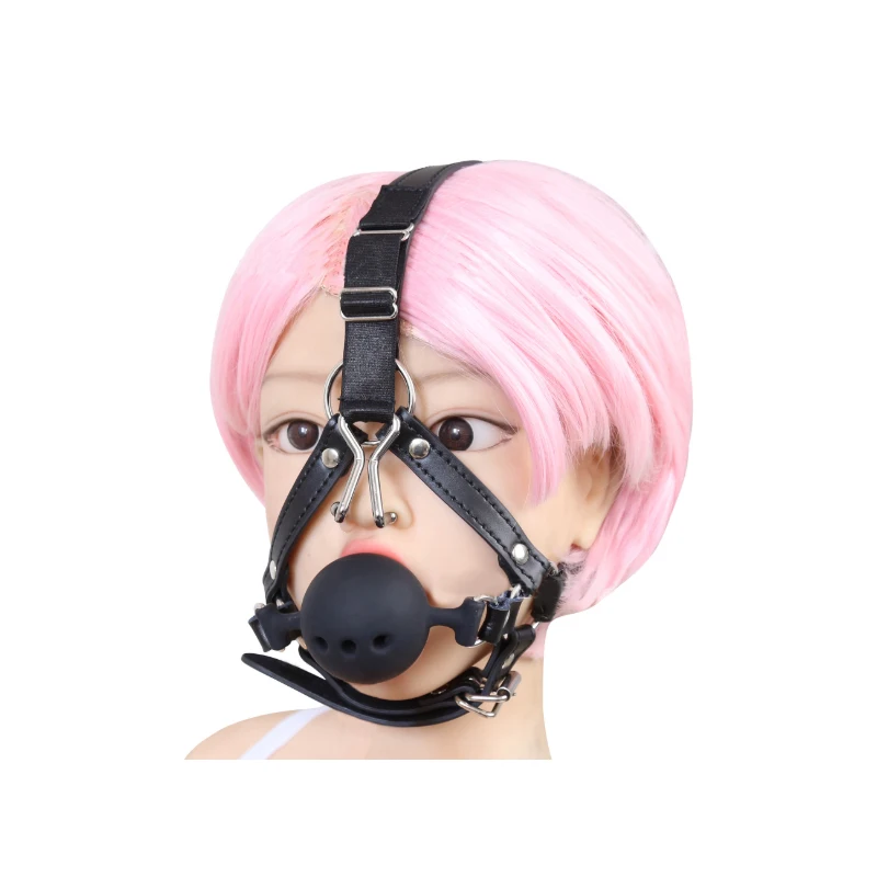 Pink dress chairtied cleave ballgag