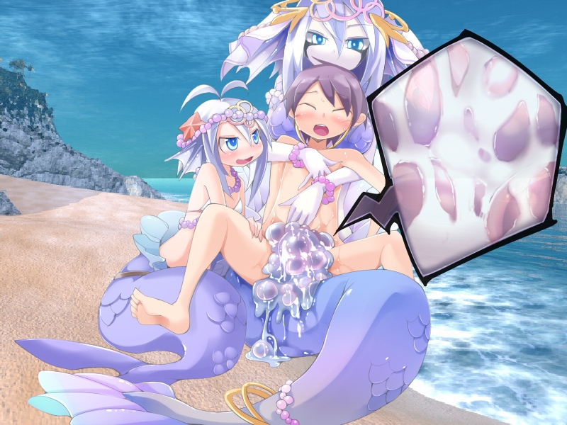 Request button mermaid monster girl quest