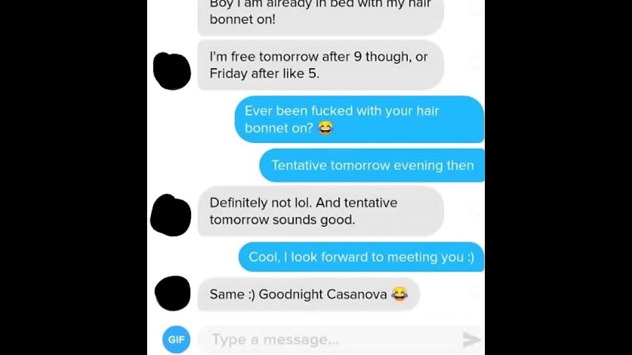 Second date with blonde tinder